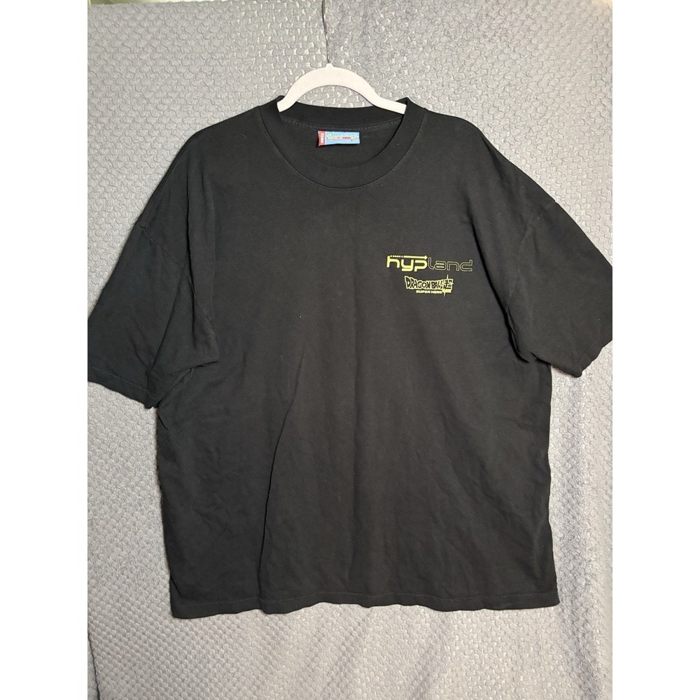 Hypland Dragon Ball Super Hero Krillin Cop Shirt Black XXL 2XL Streetwear Anime